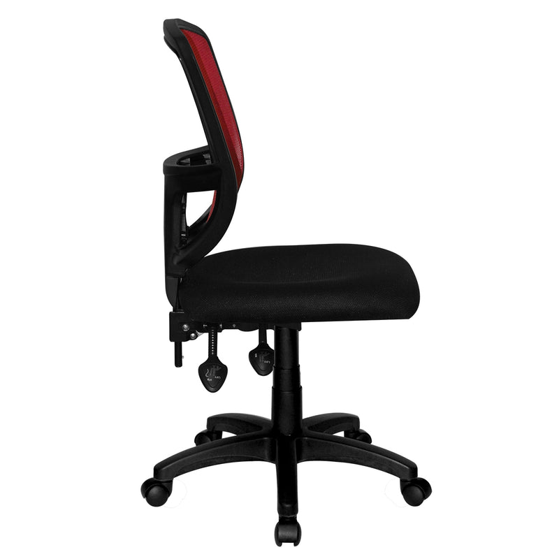 AVANSYS Delta Mesh Back Operator Chair - Red