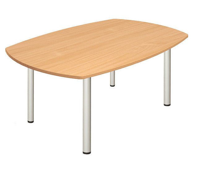 NOVA Fraction High Quality Boardroom Table, BEECH, 1800mm