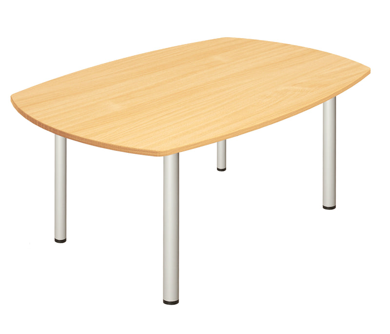 NOVA Fraction High Quality Boardroom Table, NOVA OAK, 1800mm