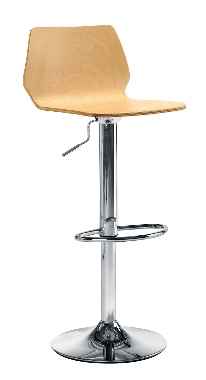 AVANSYS Stork Tall Barstool with Gas Lift - Beech