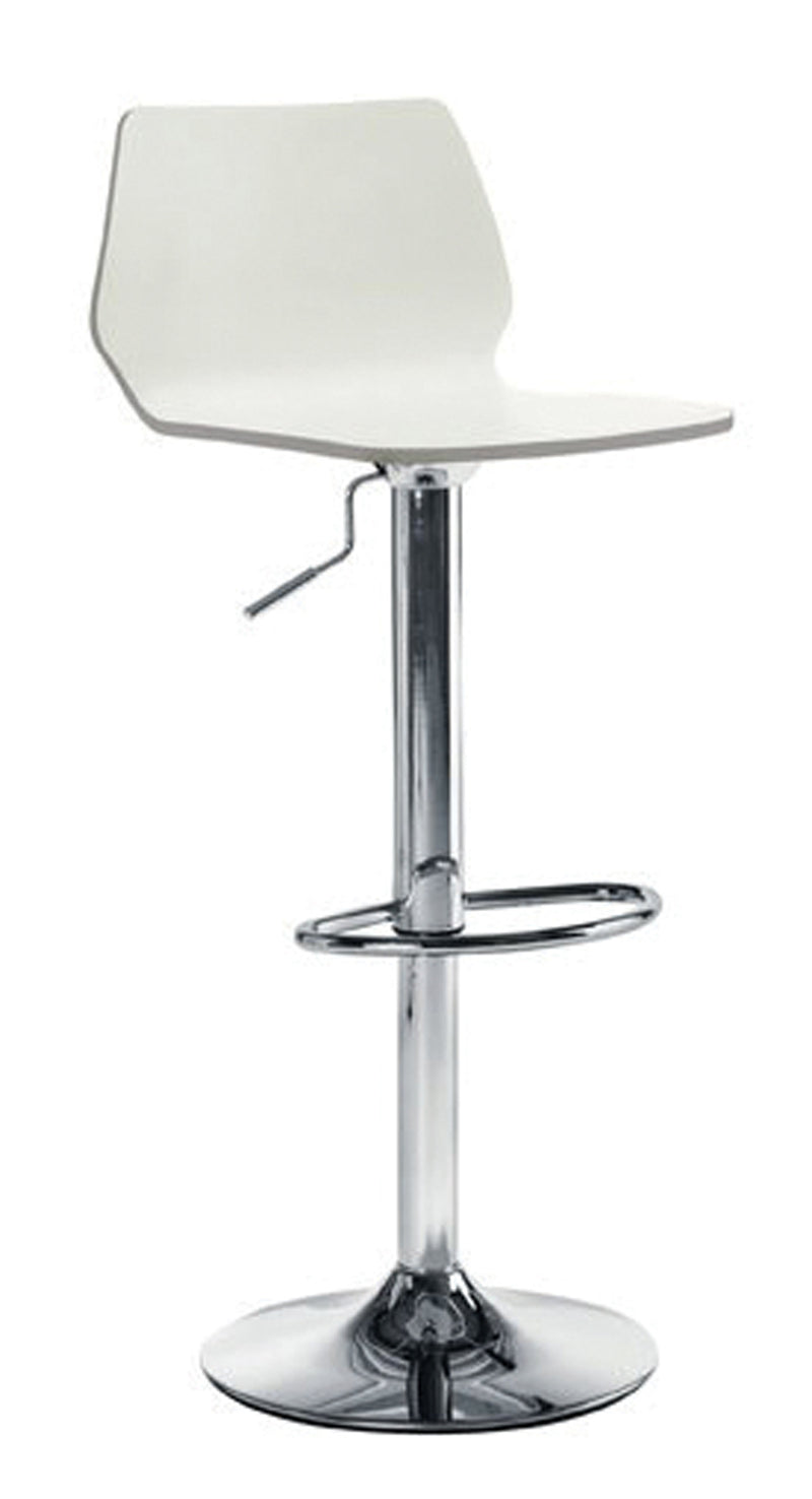 AVANSYS Stork Tall Barstool with Gas Lift - White
