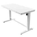 NOVA Vector HUB Electric Height Adjustable Sit Stand / Standing Desk, 1200mm, WHITE with WHITE Frame