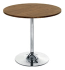 Ellipse Circular Table - Walnut