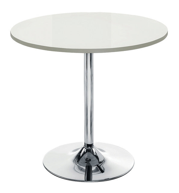 Ellipse Circular Table - White