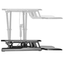 NOVA Vector Sit-Stand Desk Convertor / Workstation - White