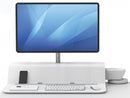 Fellowes Lotus™ RT Sit-Stand Workstation / Desk Convertor -  Single - White