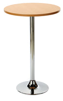 Poseur High Circular Table - Beech
